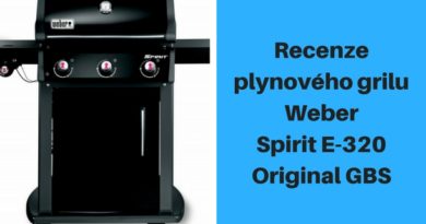 Recenze plynového grilu Weber Spirit E-320 Original GBS (1)