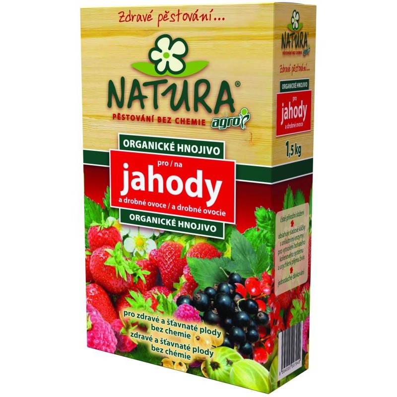 Agro NATURA Organické hnojivo pro jahody a drobné ovoce